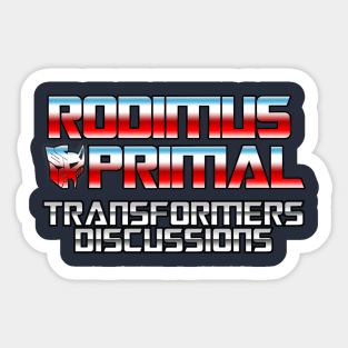 Rodimus Primal Transformers Discussions (Autobot Maximal) Logo Sticker